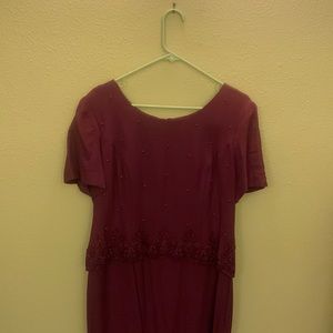 One Piece Dress, Wine